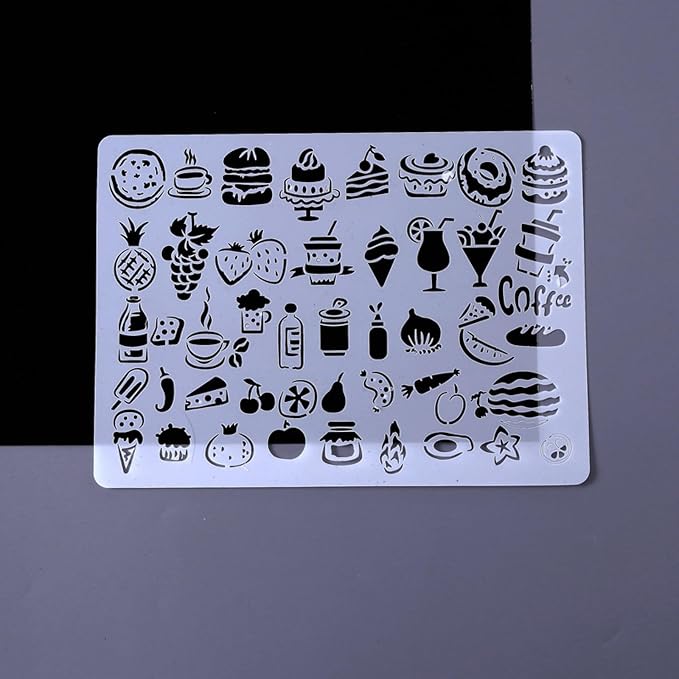 TIAMECH A4 Reusable Fruit Juice Stencil - Image 2