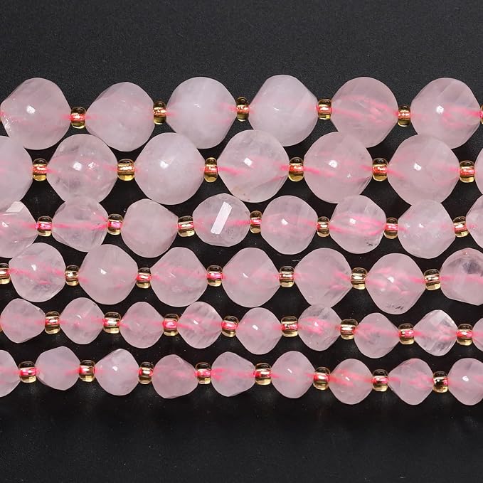 42pcs Natural Quartz Stone Beads - Image 7