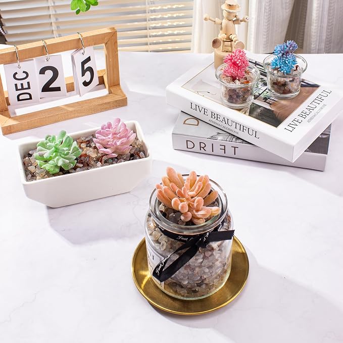 Crystal Chips Polished Crushed Quartz Vase Filler, 0.88 Lb Irregular Shaped - Image 5