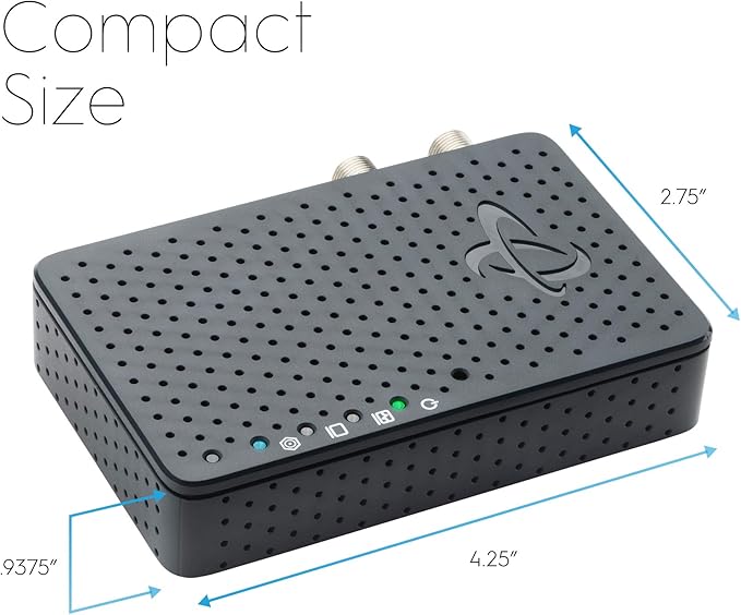 Hitron Bonded MoCA 2.5 Network Adapter for Ethernet Over Coax (Add-on 1 Pack) | Up to 1 Gbps Ethernet | Ideal Backbone for Home Mesh WiFi, Streaming, and Gaming