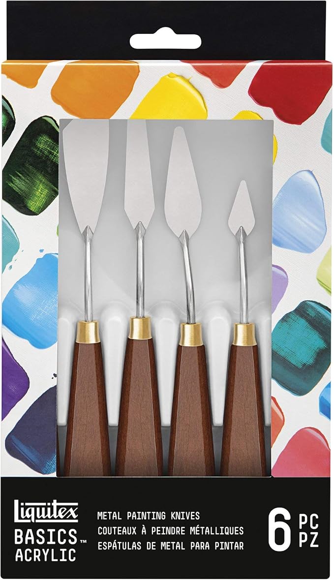 Liquitex BASICS Metal Painting Knife Set by Liquitex