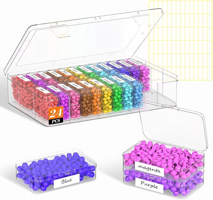 Bead Organizer Box, Craft Storage Box by Profasion