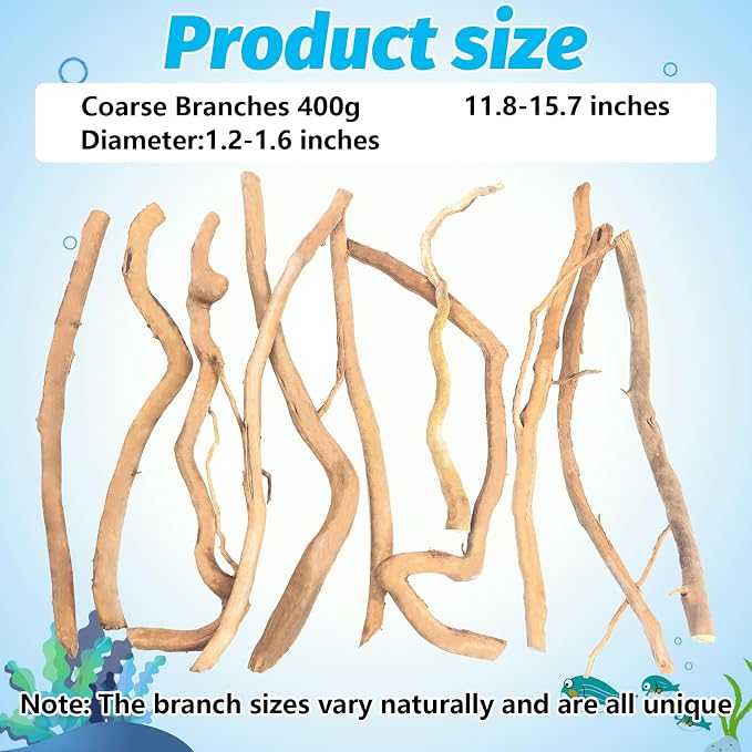 Hamiledyi Natural Driftwood for Aquarium Decor - Image 2