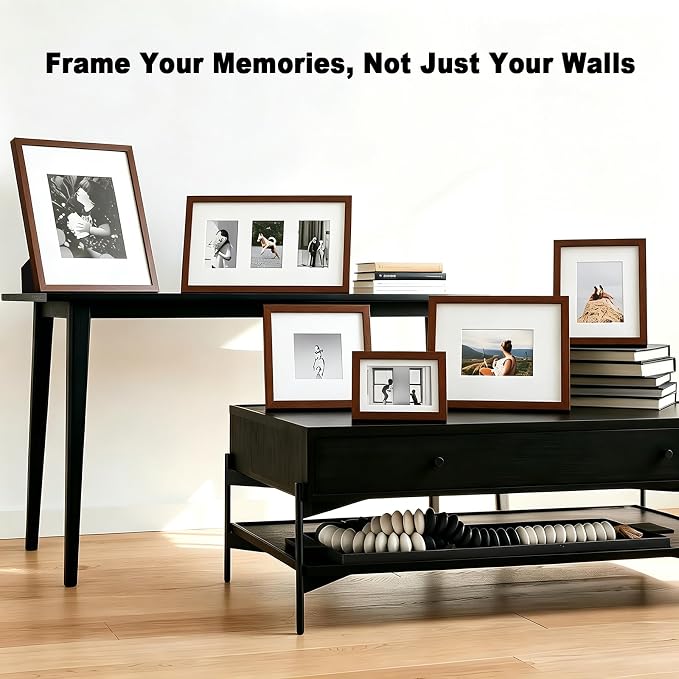 RPJC 3.5x5 inch Picture Frame Made of Solid Wood High Definition Glass - Image 3