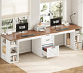 SEDETA Farmhouse 96.5" Computer Desk by SEDETA