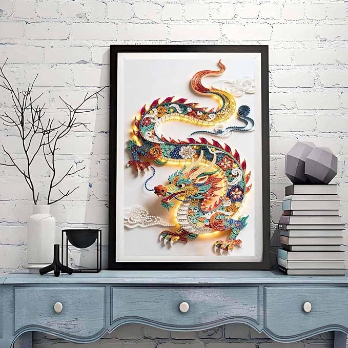 Dragon Special Shape Diamond Art Kits - Image 2