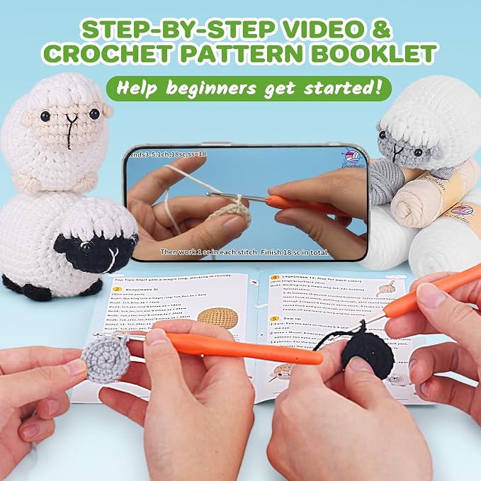 Crochet Kit for Beginners, Crochet Starter Kit - Image 3