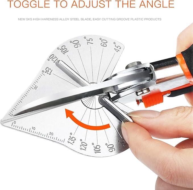 GARTOL Miter Shears, 45°-135° Adjustable Angle Cutter - Image 3