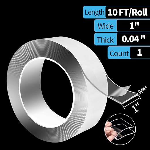 Art3d Double-Sided Tape, Washable - Image 2