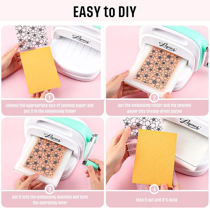 Mumufy 20 Pcs Embossing Folders - Image 4