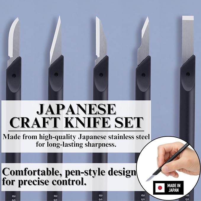 ALLEX Japanese Exacto Craft Knife Set - Image 2