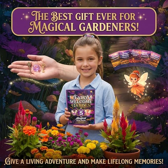 Fairy Garden Seed Kit | 5 Flower Varieties - Image 7
