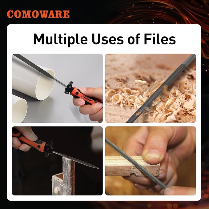 COMOWARE 17Pcs Handsaw & File Set - Image 7
