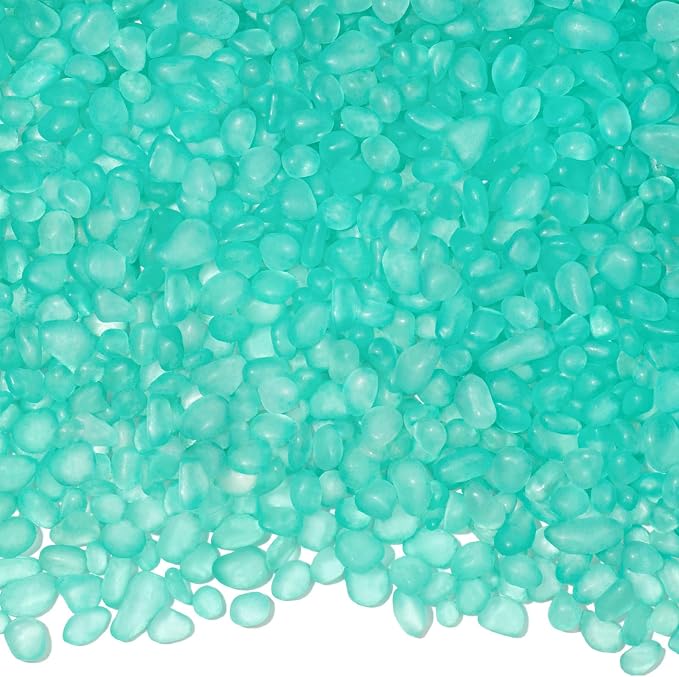QEQEKAKA Sea Glass Stones for Crafts About 1LB Glass Pebbles Gemstones Bulk for by QEQEKAKA