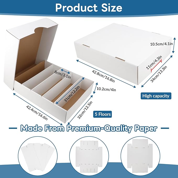 4 Pack Card Storage Box - Image 3