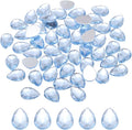 MECCANIXITY 50PCS Flat Back Acrylic Teardrop Gems 10x14mm Artificial Rhinestones by MECCANIXITY