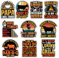 MAIANEY BBQ Grilling Sticker Pack by Maianey