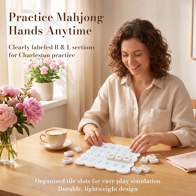 Solo Mahjong Board Practice, Single Player Mahjong Practice Board | Solo - Image 4