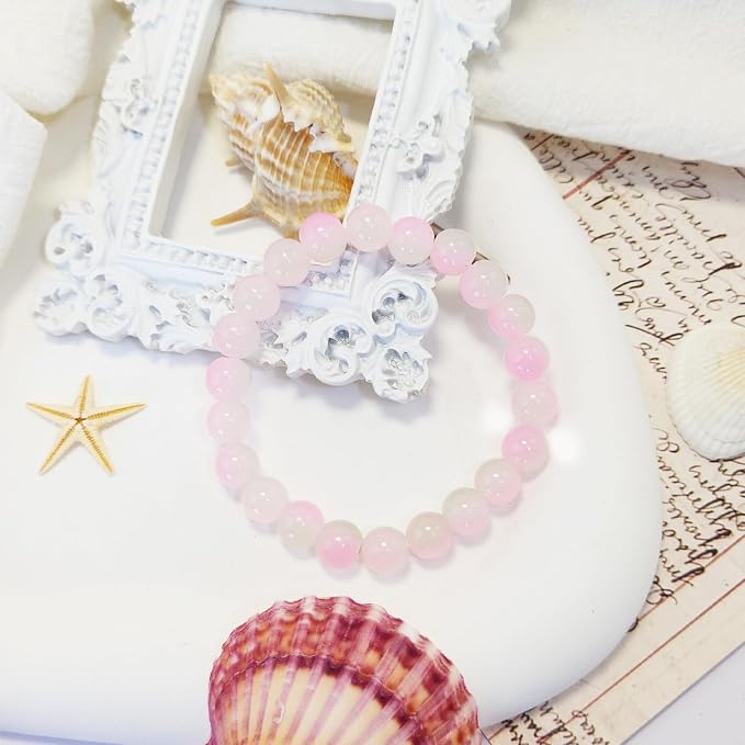 1200PCS 8mm Glass Beads Bracelet Making Kit, 24 Colors Crystal Beads - Image 6