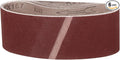 3 x 21 Inch Sanding Belt, 6 Pcs 240 Grit Knife Sharpener Belts Work Sharpening for Belt Sander Knife Carving Tool Metal Working
