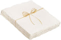 25 Sheets Watercolor Paper 8.5 x 11, 300 GSM Deckled Edge Paper Rough/Textured by Prudiut
