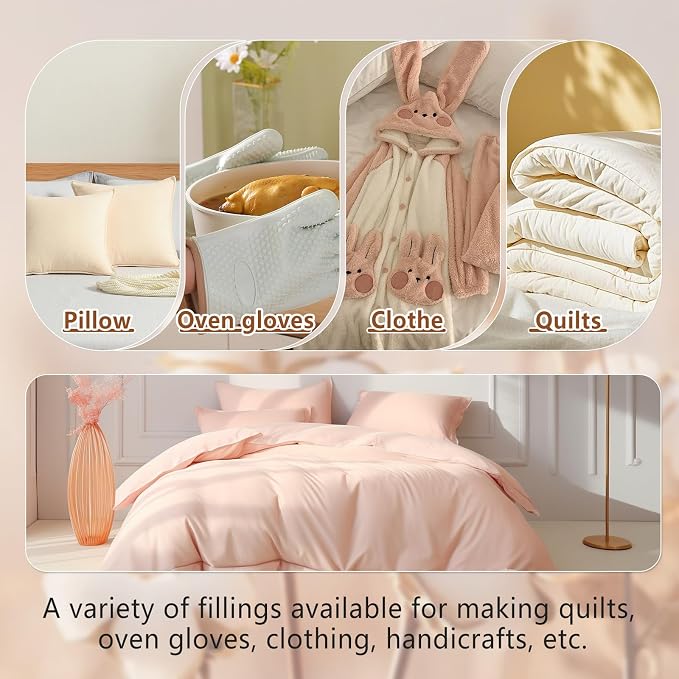Natural Cotton Batting, Natural Cotton Quilt Batting - Image 7