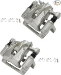 cciyu Rear Left & Right Brake Calipers Assembly w/Bracket 19B3101 19B3100 For Hyundai For Sonata/For Tucson,For Kia For Magentis/For Optima/For Sportage