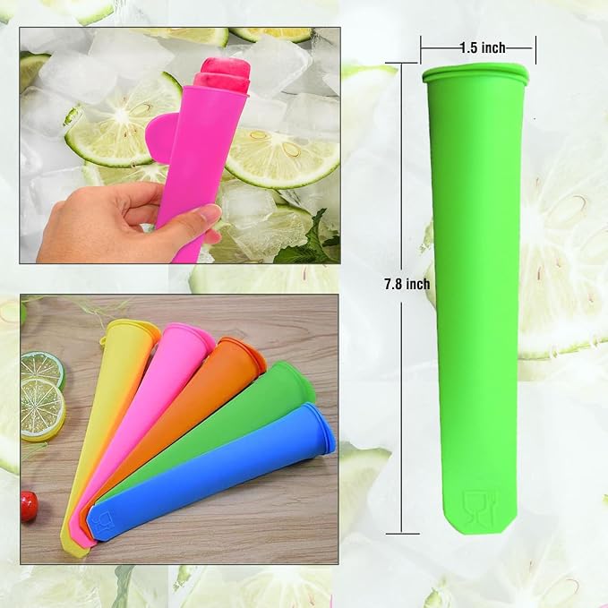 Silicone Ice Pop Mold Wpunwen Popsicle Molds - Image 3
