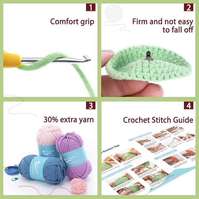 Crochet Kit for Beginners Adults - Image 5