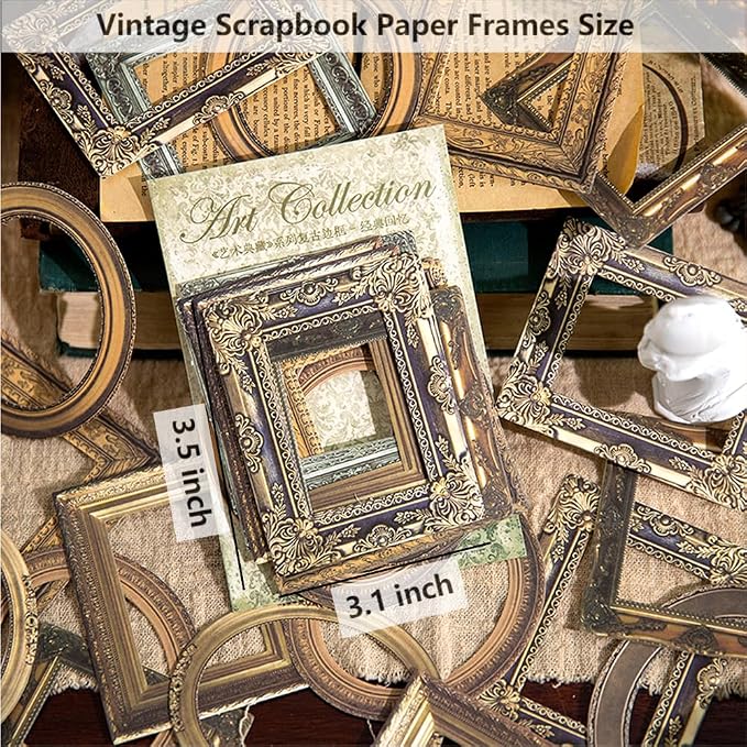 180Pcs Scrapbook Embellishments Window Frame - Image 5