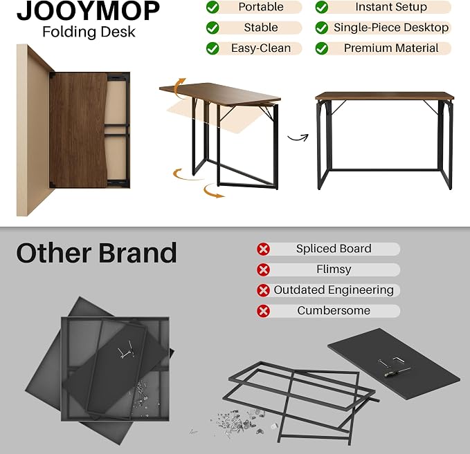 JOYMOOP 31.5" Folding Desk - Image 10