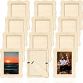 RYKOMO 12 Pieces DIY Wooden Picture Frames, Unfinished Solid Wood Photo Picture by RYKOMO