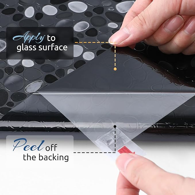 rabbitgoo Total Blackout Window Privacy Film, Sun Light Blocking Privacy Window - Image 7