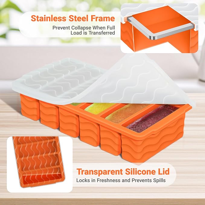 1/2 Cup Silicone Freezer Molds - Image 4