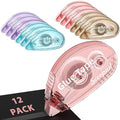 Secopad 12 Pack Scrapbook Tape, Double Sided Tape Roller by Secopad