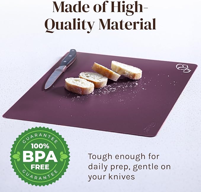 Extra Thick Pastel Flexible Plastic Cutting Board Mats - Image 6