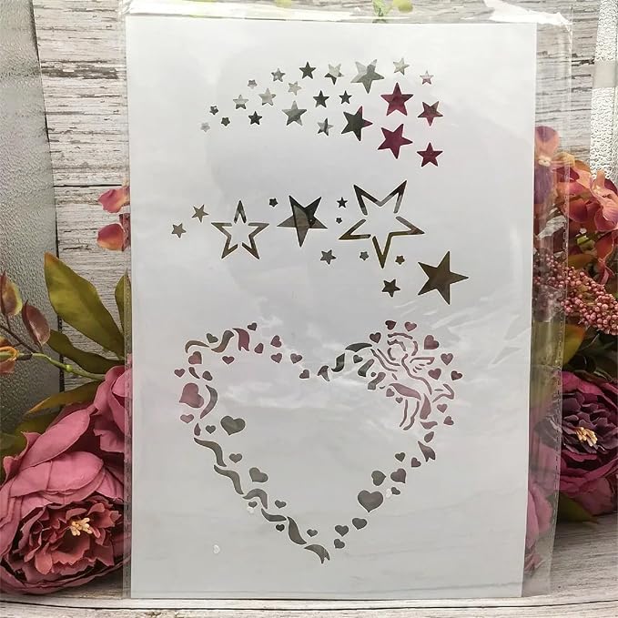 TIAMECH A4 Stars Meteor Stencil - Image 8