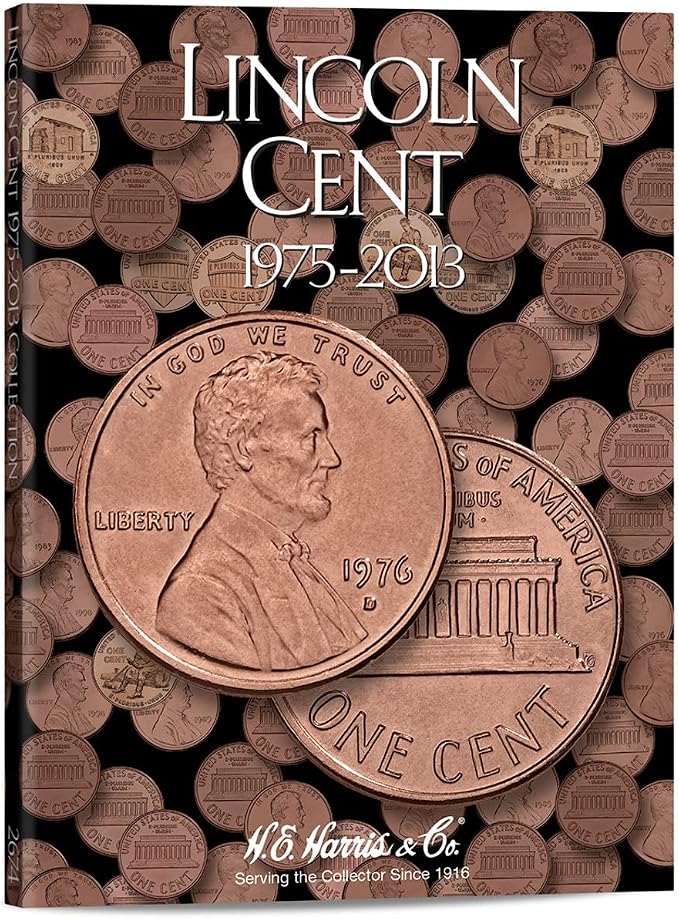 H.E. Harris & Co US Lincoln Cent Coin Folder 1975 – 2013 Volume 3 #2674 by Unknown