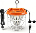 LED Temporary Work Light 100W15000Lm, 5000K Daylight White, Portable High Bay Light with Hook, Indoor Outdoor Area Lighting
