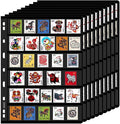 stamp album pages 6 row 10 Sheets Stamp Pages by Unknown