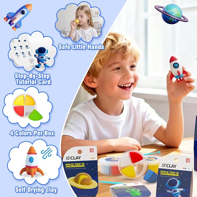LOUFOR Air Dry Clay Kits - Image 2
