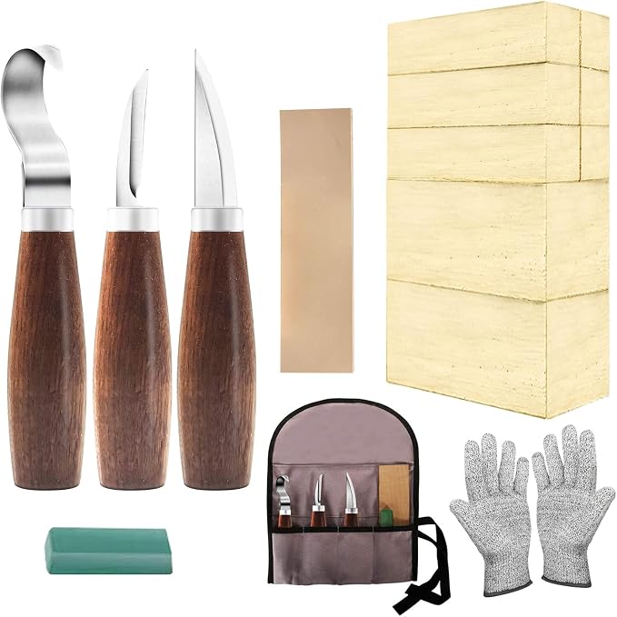 Cor cordium Wood Whittling Kit by Justforyou