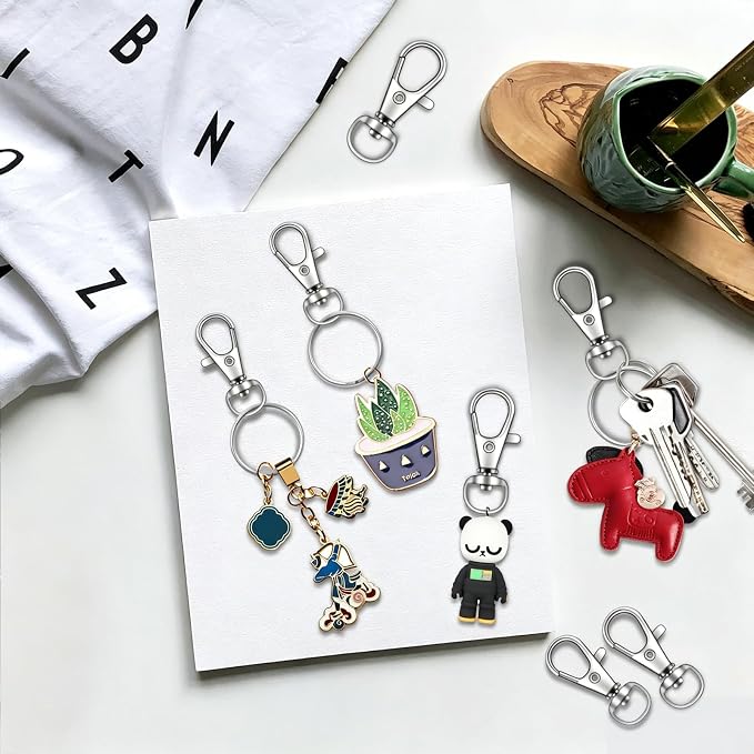 HXSEMAYIG 100PCS Keychain Hooks - Image 4
