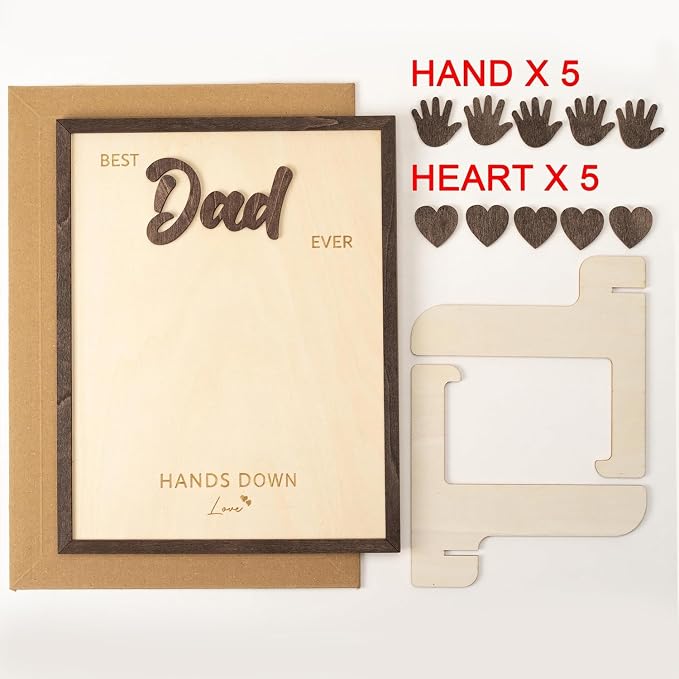 Wooden Handprint Keepsake Plaque - Image 2