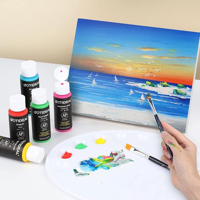 GOTIDEAL Acrylic Paint Set - Image 7