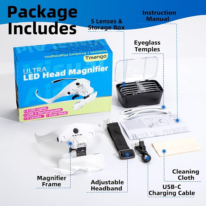 Rechargeable Head Magnifier - Image 7