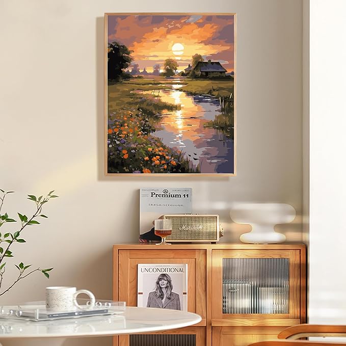 Fountor Framed Paint by Numbers Kit - Image 2