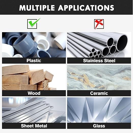 230Pcs Titanium Drill Bit Set, 135 Degree Tip HSS Drill Bit Kits, Sizes from 3/64" to 1/2" for Drilling Soft Metal, Aluminum, Copper, Wood and Plastic, with Plastic Indexed Case for Storage