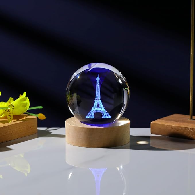 3D Paris Gifts for Women Crystals Ball - Image 5