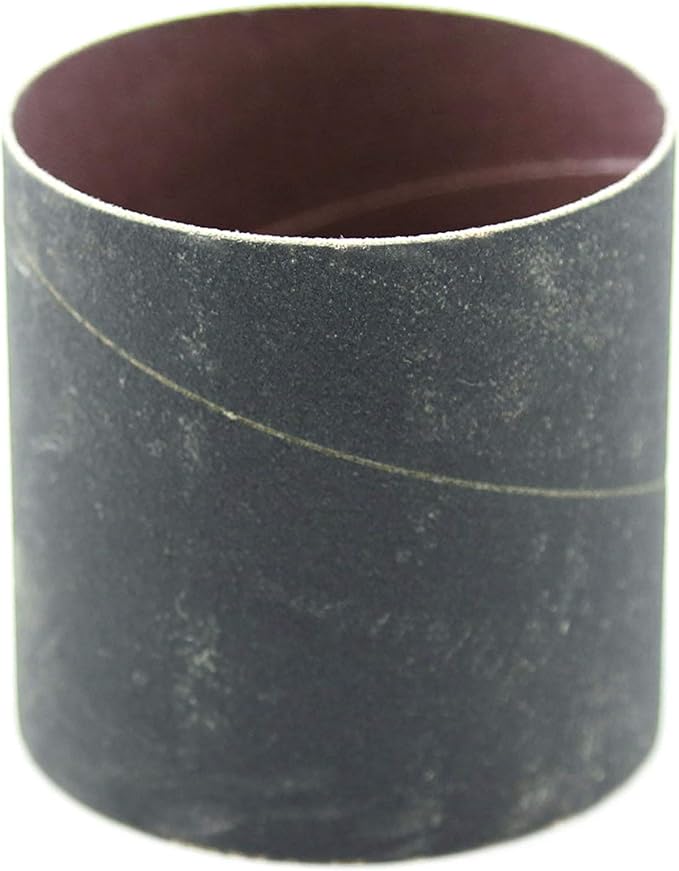 Starcke 20 Pack STARCKE Premium 3'' x 3'' 600 Grit Silicon Carbide Sanding Sleeves for Automotive & Metal
